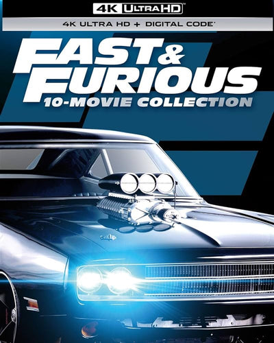 The Fast and the Furious 10-Film [15 Film-Versions] Collection (2001-2023) Vudu or Movies Anywhere 4K code