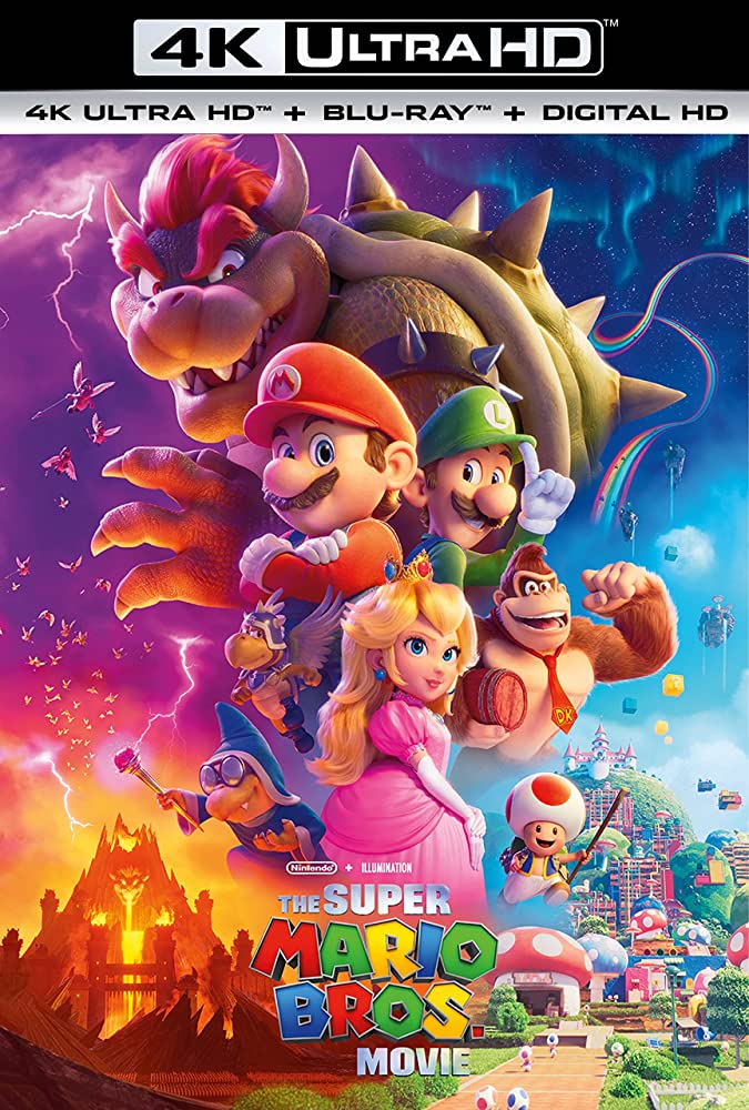 The Super Mario Bros. Movie (2023) Vudu or Movies Anywhere 4K code