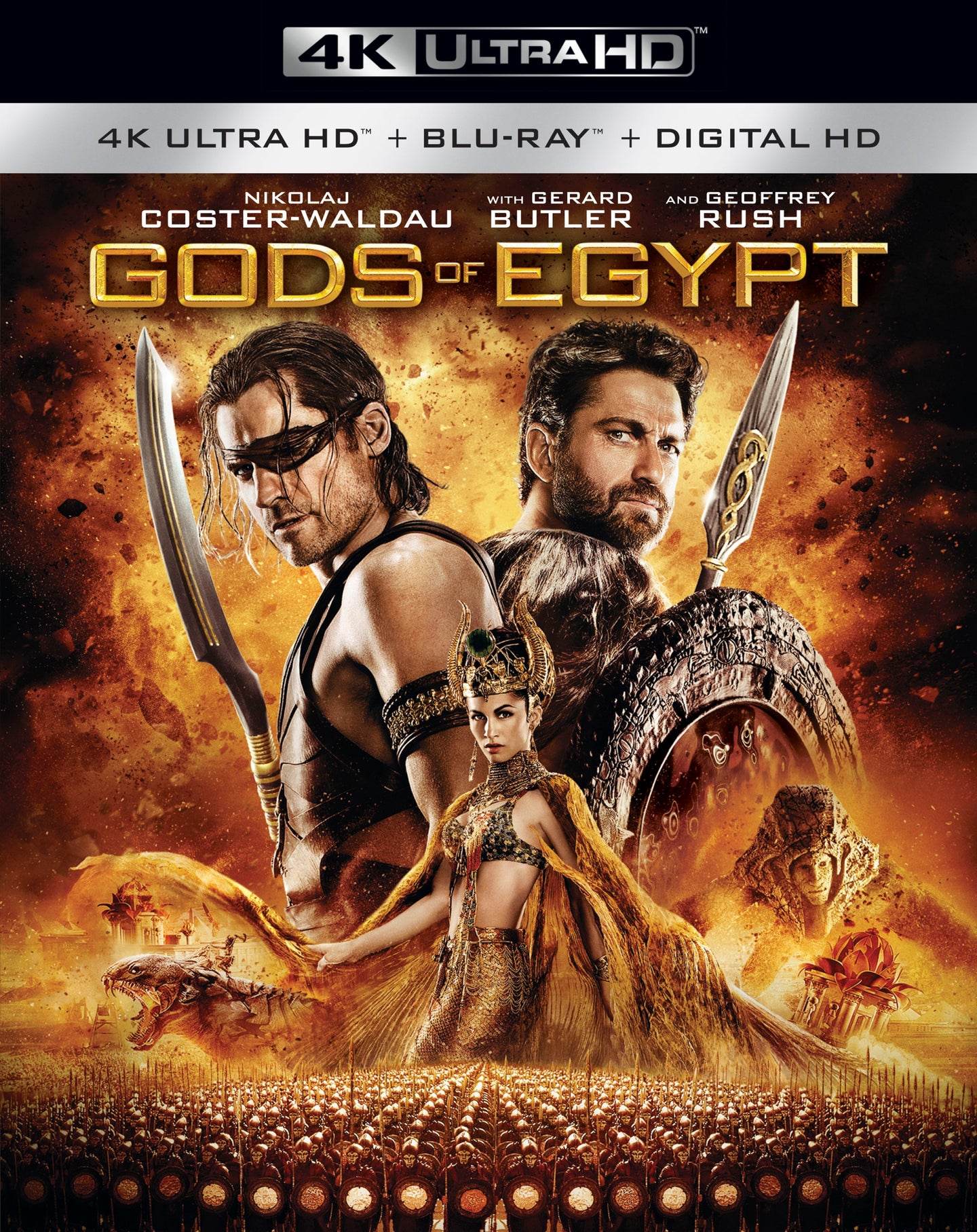 Gods of Egypt (2016) Vudu 4K redemption only