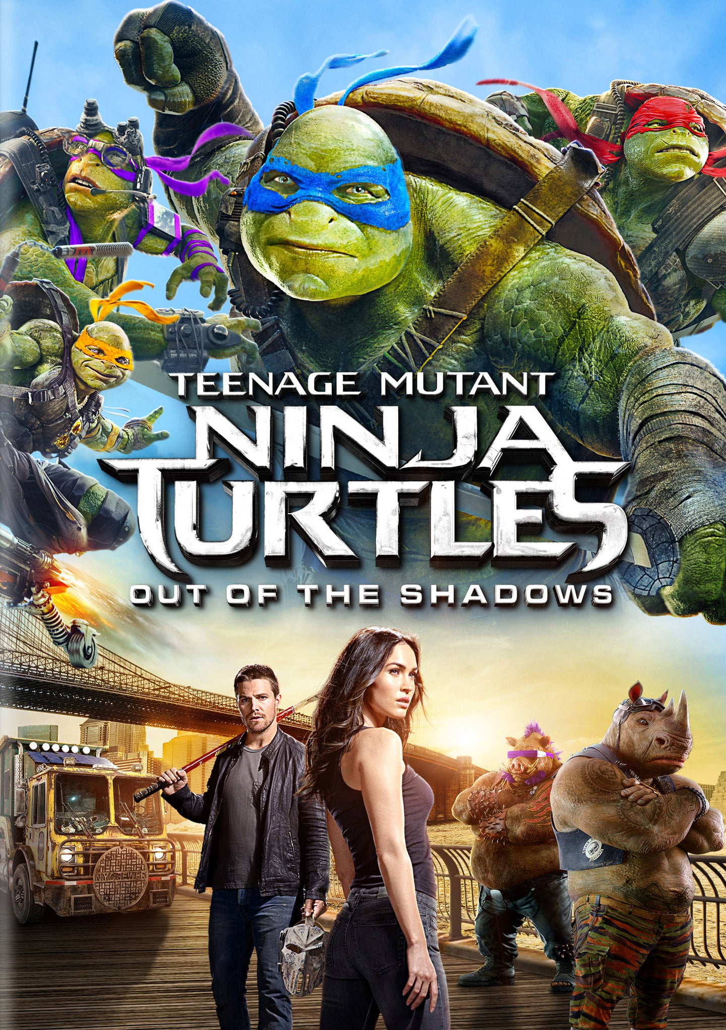 Teenage Mutant Ninja Turtles: Out Of The Shadows (2016) Vudu HD redemption only
