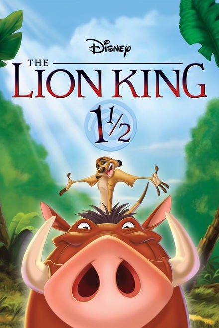 Lion King 1 1/2 Vudu or Movies Anywhere HD redeem only