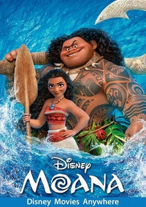 Moana Vudu or Movies Anywhere HD redemption only