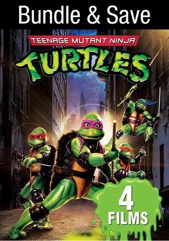 Teenage Mutant Ninja Turtles 4 Film Collection Vudu or Movies Anywhere HD code
