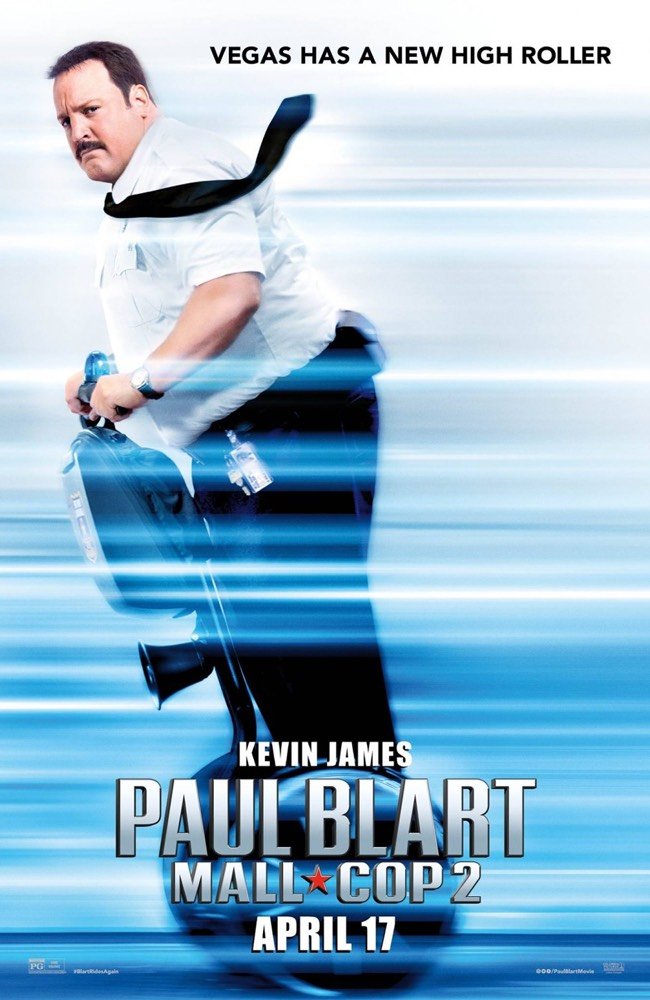 Paul Blart: Mall Cop 2 (2015) Vudu or Movies Anywhere HD code