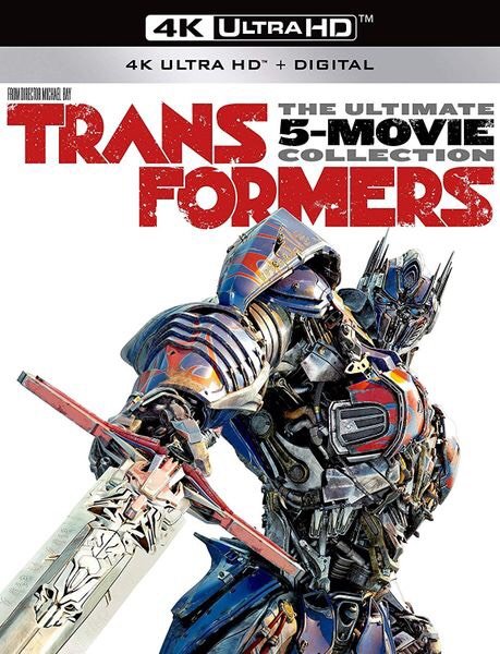 Transformers 5 Movie Collection vudu 4K redeem only