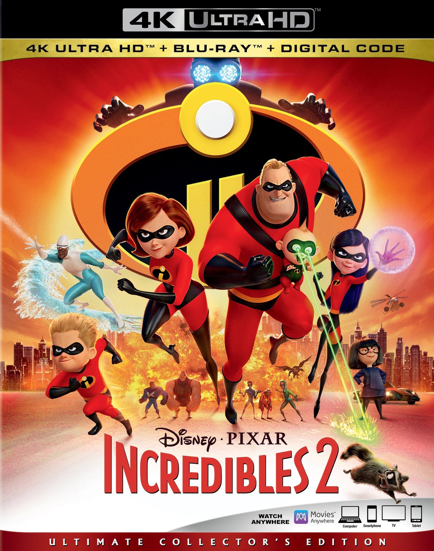 Incredibles 2 (2018) Vudu or Movies Anywhere 4K redemption only