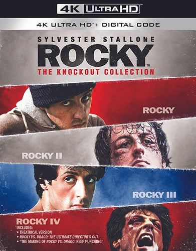 Rocky: The Knockout Collection (1976-1985) Vudu 4K code