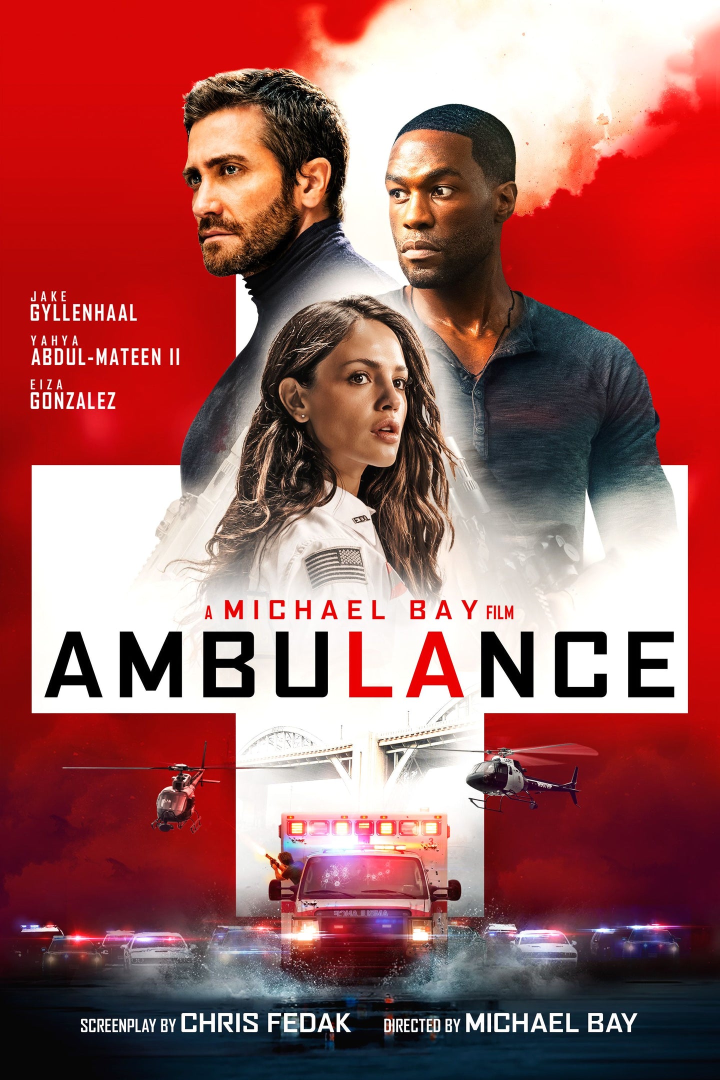 Ambulance (2022) Vudu or Movies Anywhere HD code