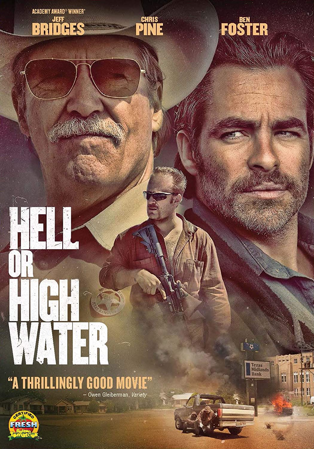 Hell or High Water (2016) Vudu HD redemption only