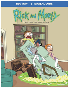 Rick and Morty: The Complete Seasons 1-4 (2013-2020) Vudu HD code