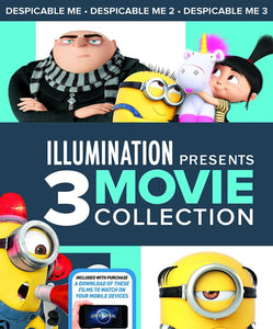 Despicable Me: The Complete Trilogy (2010-2017) Vudu or Movies Anywhere HD code