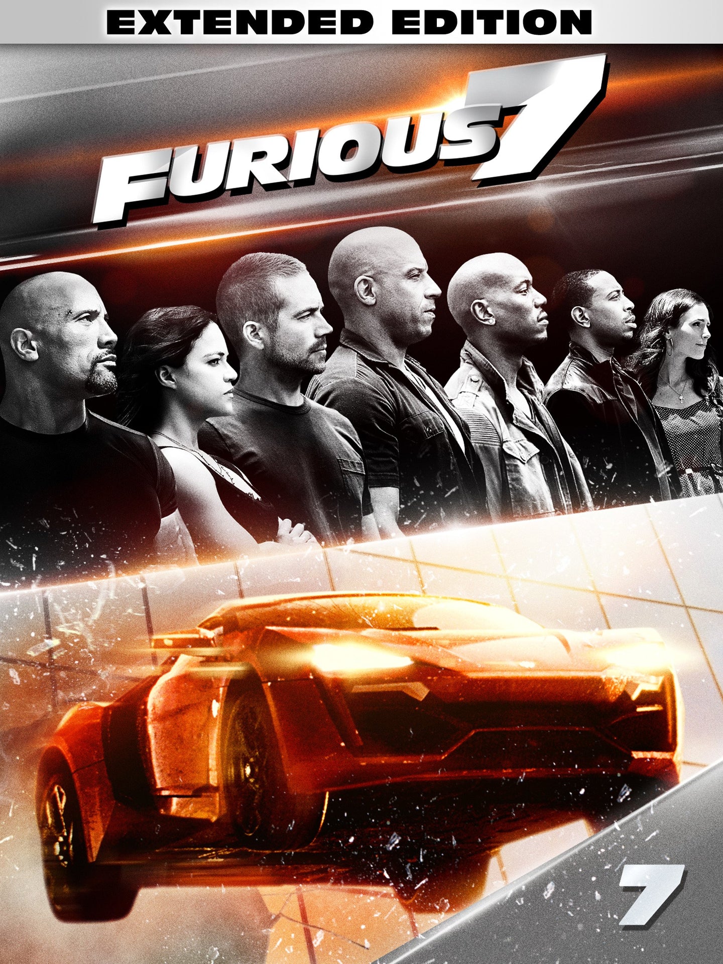 Furious 7 [Extended Edition] (2015) Vudu or Movies Anywhere HD redemption only