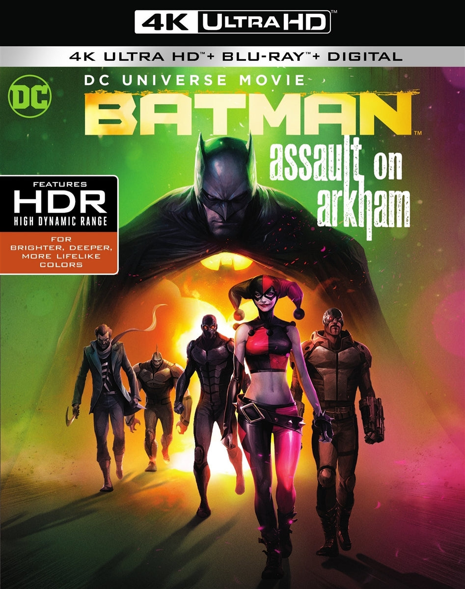 DCEU's Batman: Assault on Arkham (2014) Vudu or Movies Anywhere 4K code