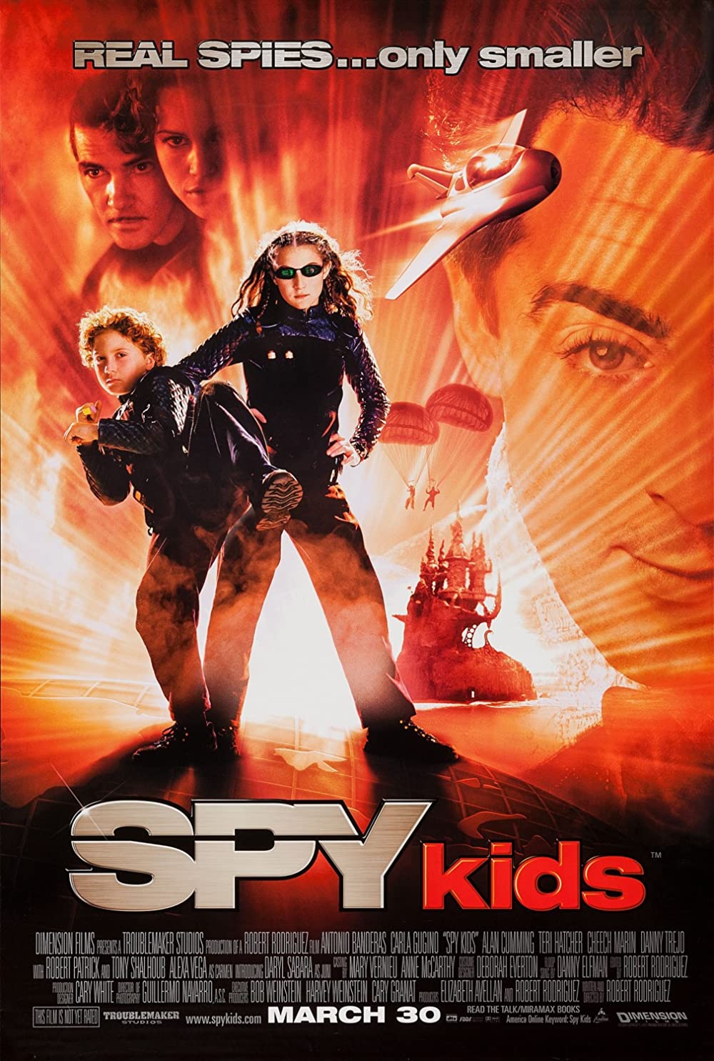 Spy Kids (2001) Vudu HD or iTunes HD code