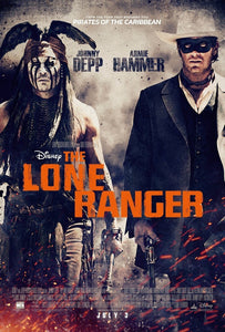 The Lone Ranger (2013) Vudu or Movies Anywhere HD redemption only