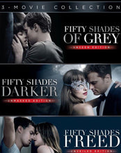 Load image into Gallery viewer, Fifty Shades Trilogy (2015-2018: Includes Rated and Unrated Versions) Movies Anywhere HD code