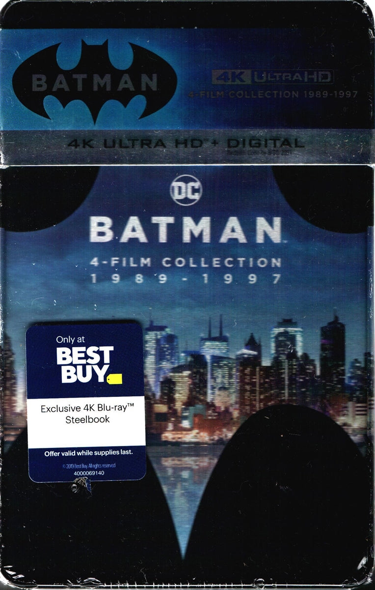 Batman: 4-Film Collection (1989-1997) Vudu or Movies Anywhere 4K code