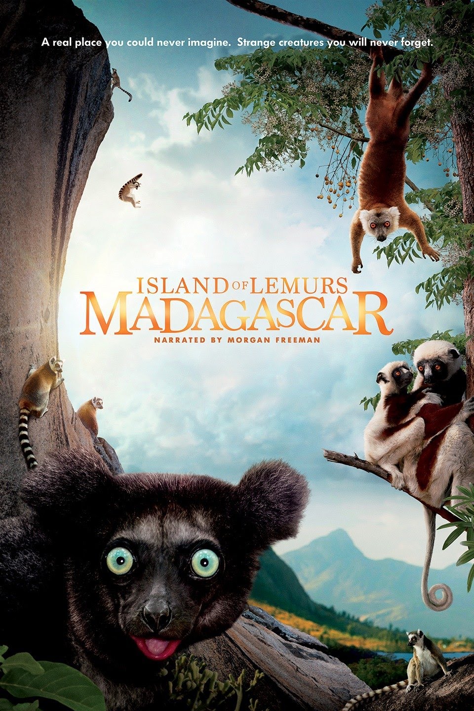 Morgan Freeman's Island of Lemurs: Madagascar (2014) Vudu or Movies Anywhere HD code