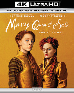 Mary Queen of Scots (2019) Vudu or Movies Anywhere 4K code