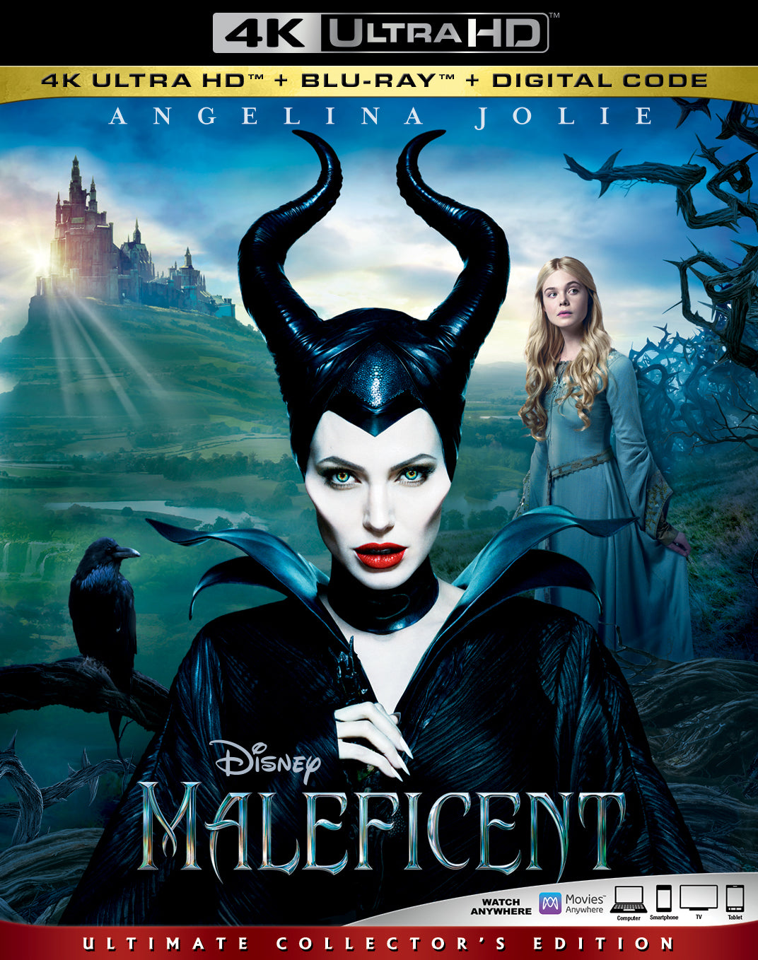 Maleficent (2014) Vudu or Movies Anywhere 4K redemption only