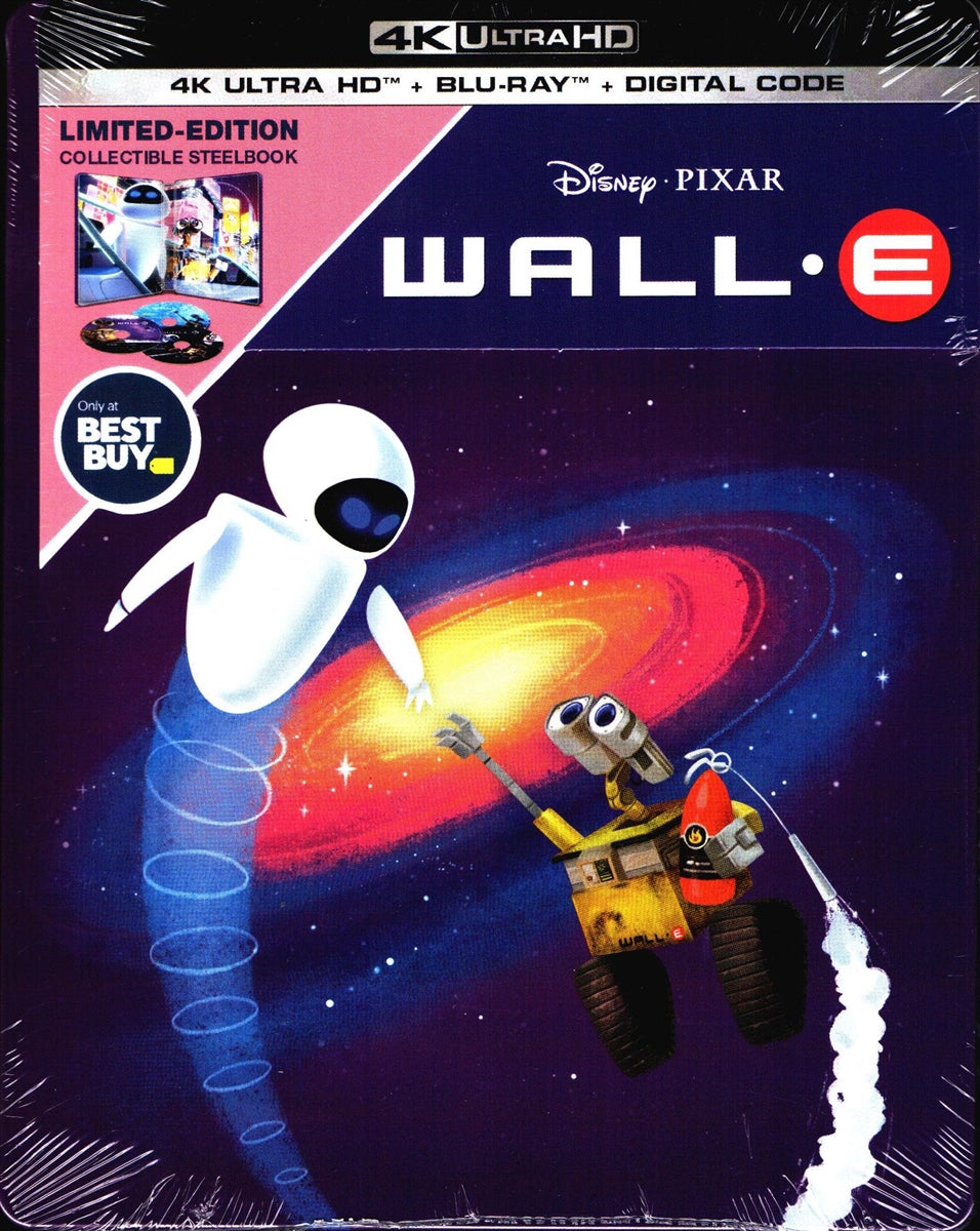 Wall-E (2008: Ports Via MA) iTunes 4K code