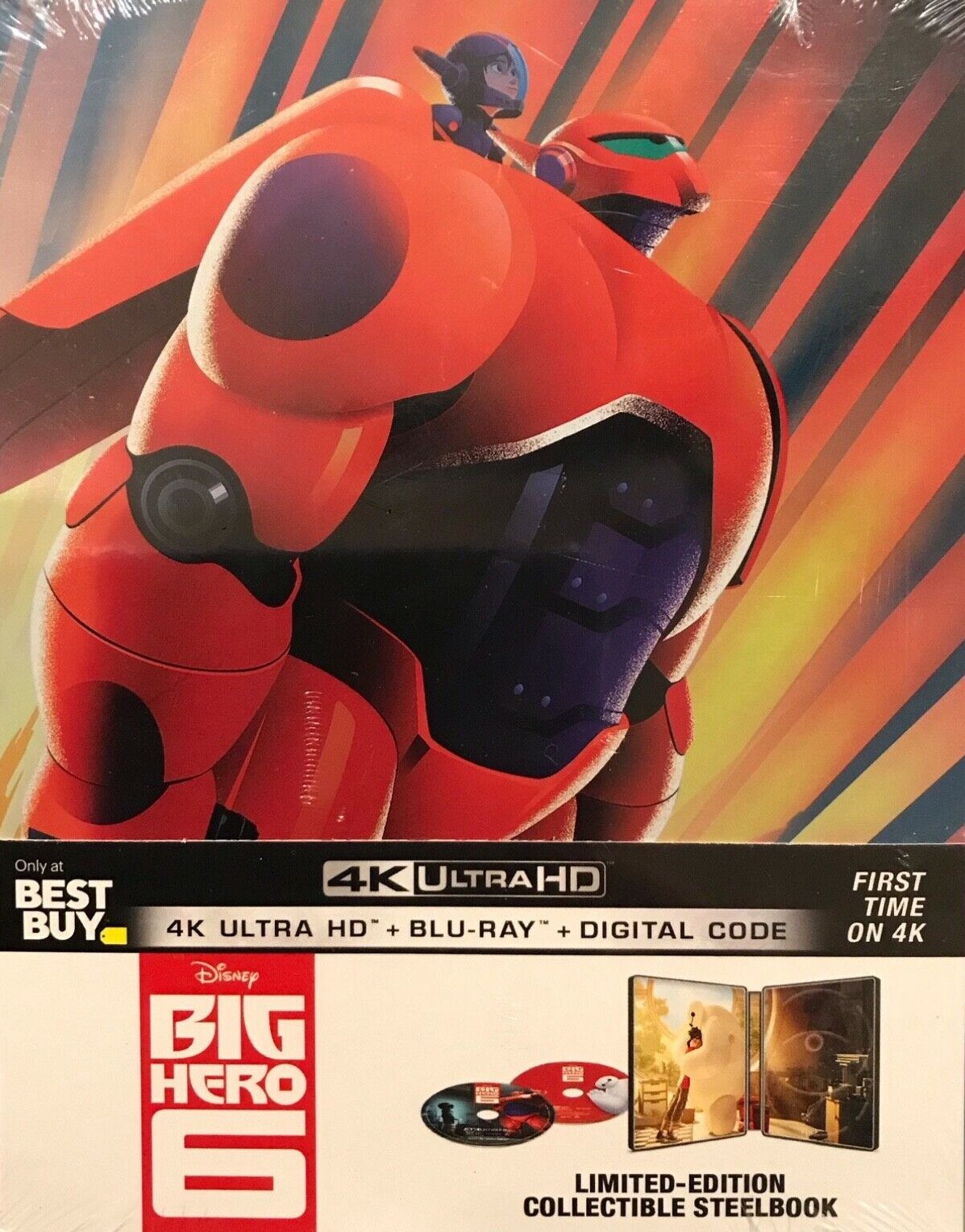 Big Hero 6 (2014: Ports Via MA) iTunes 4K code