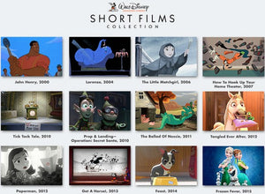Walt Disney Animation Studios Short Films Collection (2015) Vudu or Movies Anywhere HD redemption only