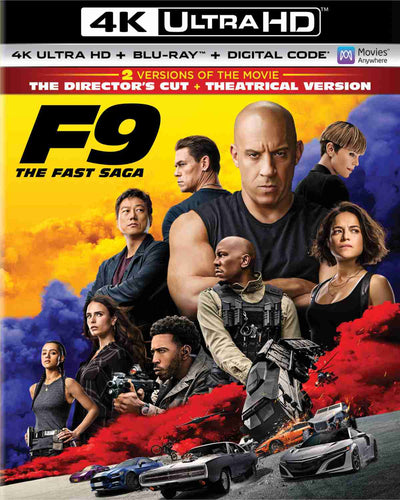 F9: The Fast Saga [Includes The Theatrical and Director's Cut*] (2021) Vudu or Movies Anywhere 4k code