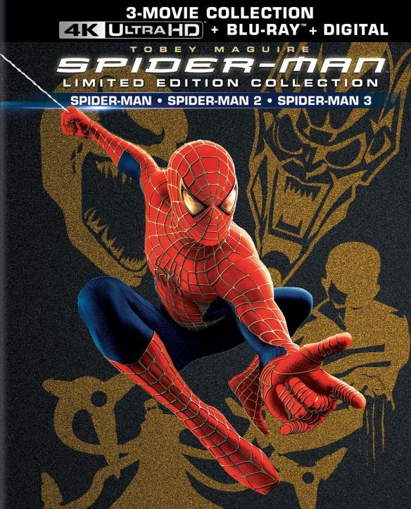 The Original Spider-Man Trilogy (2002-2007) Vudu or Movies Anywhere 4K code