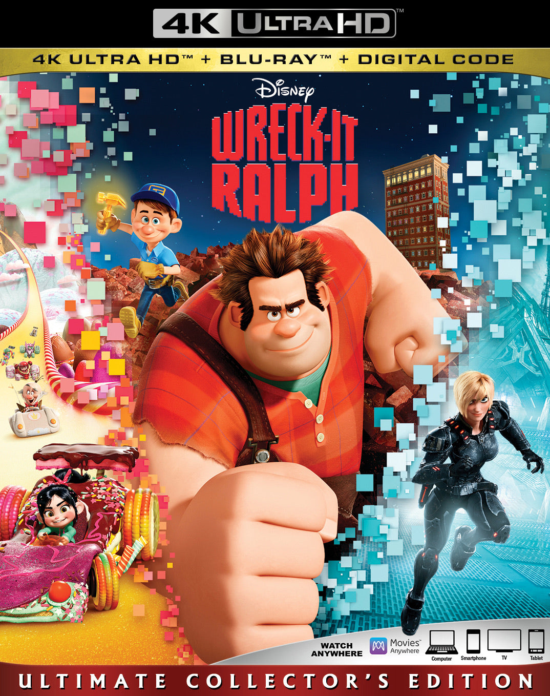 Wreck-It Ralph (2012) Vudu or Movies Anywhere 4K redemption only