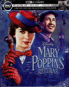 Mary Poppins Returns (2018: Ports Via MA) iTunes 4K code