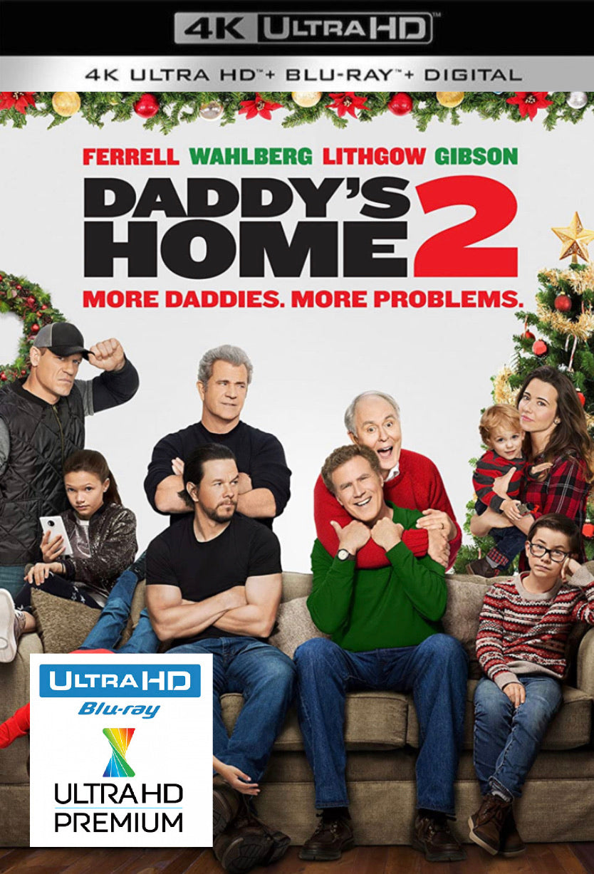 Daddy’s Home 2 (2017) Vudu 4K redemption only