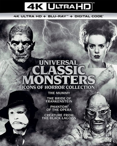 Universal Classic Monsters: Icons of Horror Collection – Volume 2 (1932-1954) Movies Anywhere 4K code