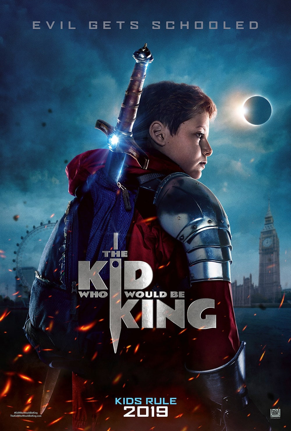 The Kid Who Would Be King (2019) Vudu or Movies Anywhere HD code