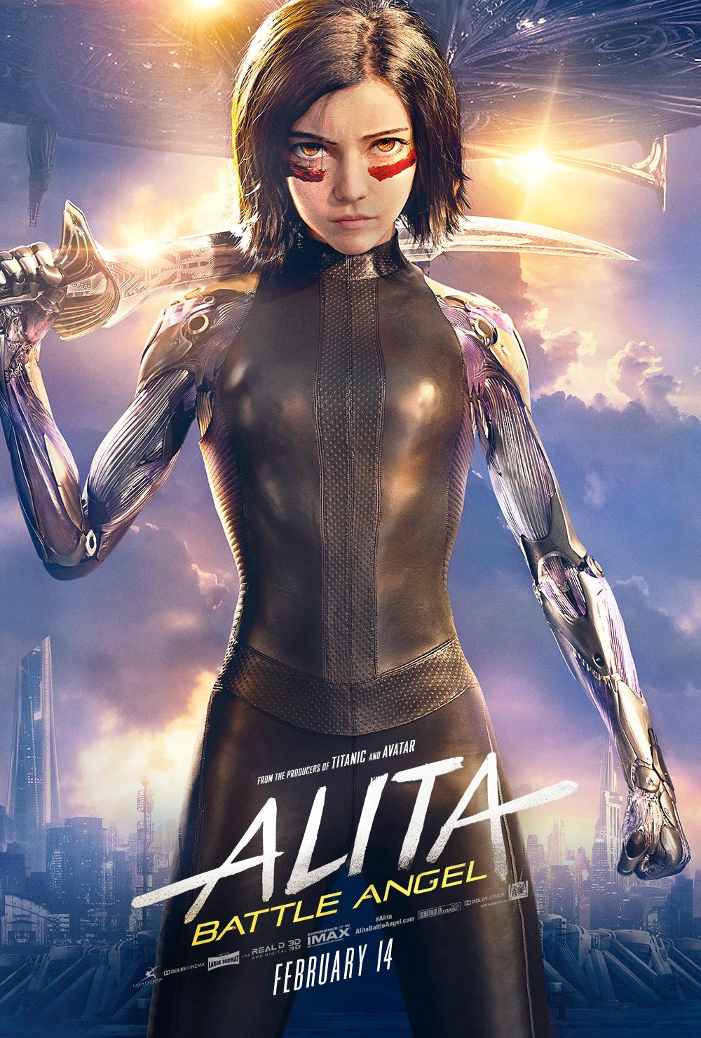 Alita: Battle Angel (2019) Vudu or Movies Anywhere HD code