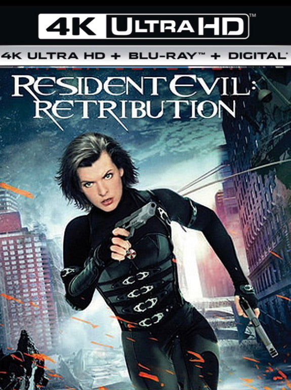 Resident Evil: Retribution (2012) Vudu or Movies Anywhere 4K code