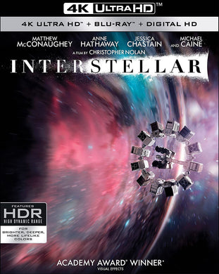 Interstellar (2014) Vudu 4K or iTunes 4K code