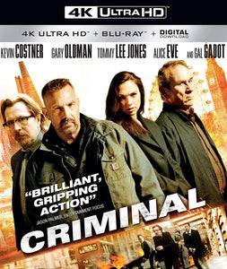 Criminal (2016) iTunes 4K redemption only