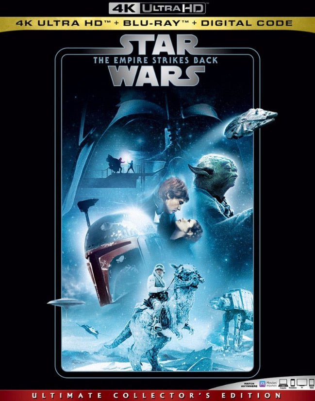Star Wars: The Empire Strikes Back (1980) Vudu or Movies Anywhere 4K redemption only