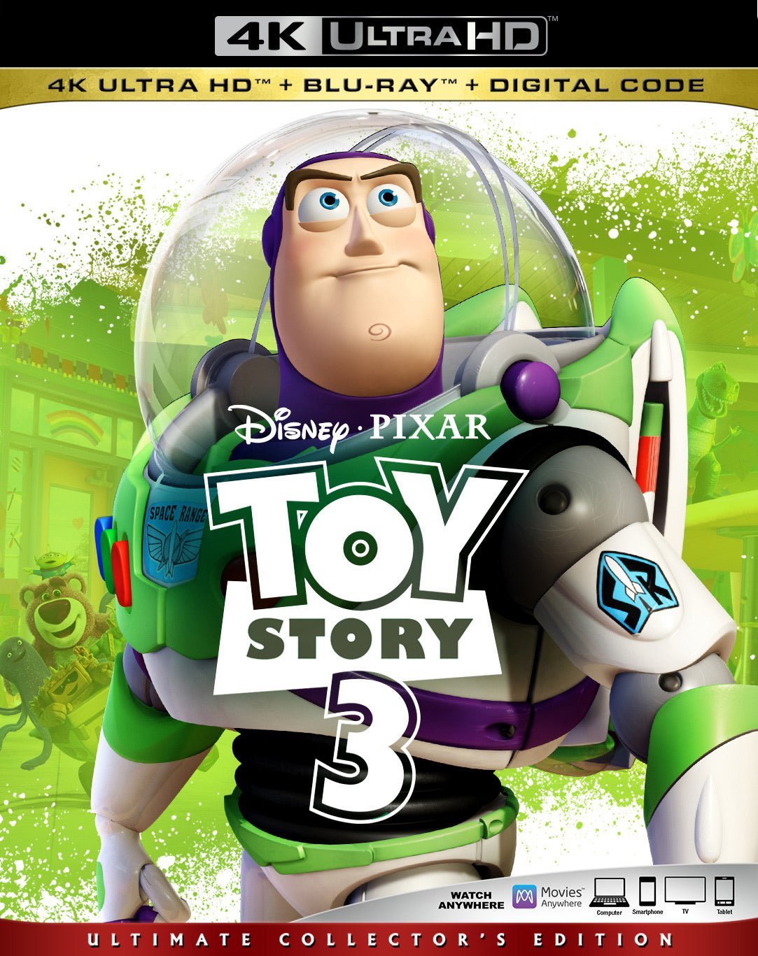 Toy Story 3 (2010: Ports Via MA) iTunes 4K code