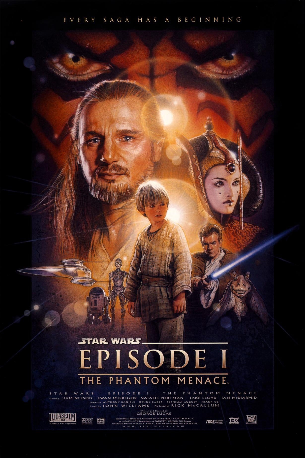 Star Wars: The Phantom Menace (1999) Vudu or Movies Anywhere HD redemption only