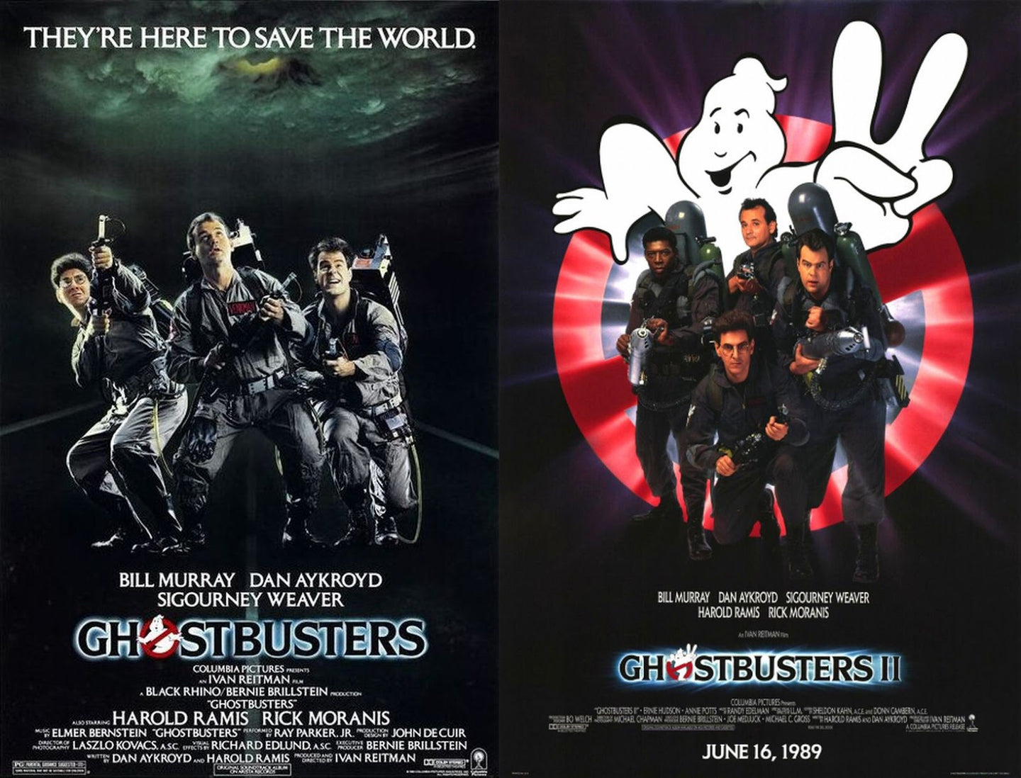 Ghostbusters 1 and 2 Vudu or Movies Anywhere HD code