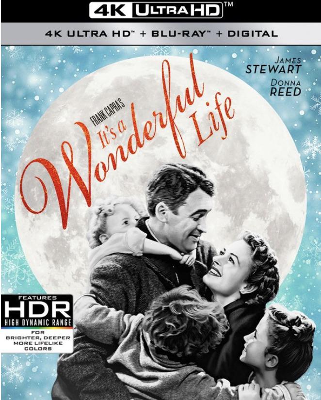 It's A Wonderful Life (1947) Vudu HD or iTunes 4K code