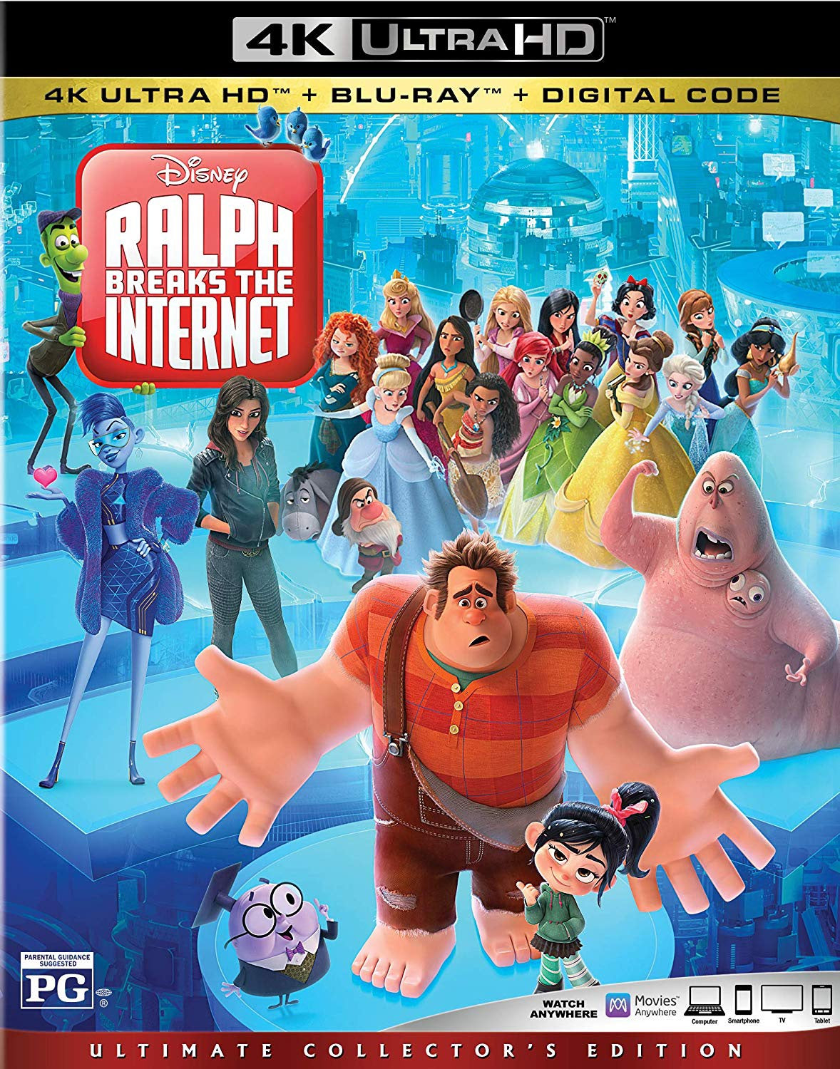 Ralph Breaks The Internet (2018) Vudu or Movies Anywhere 4K redemption only