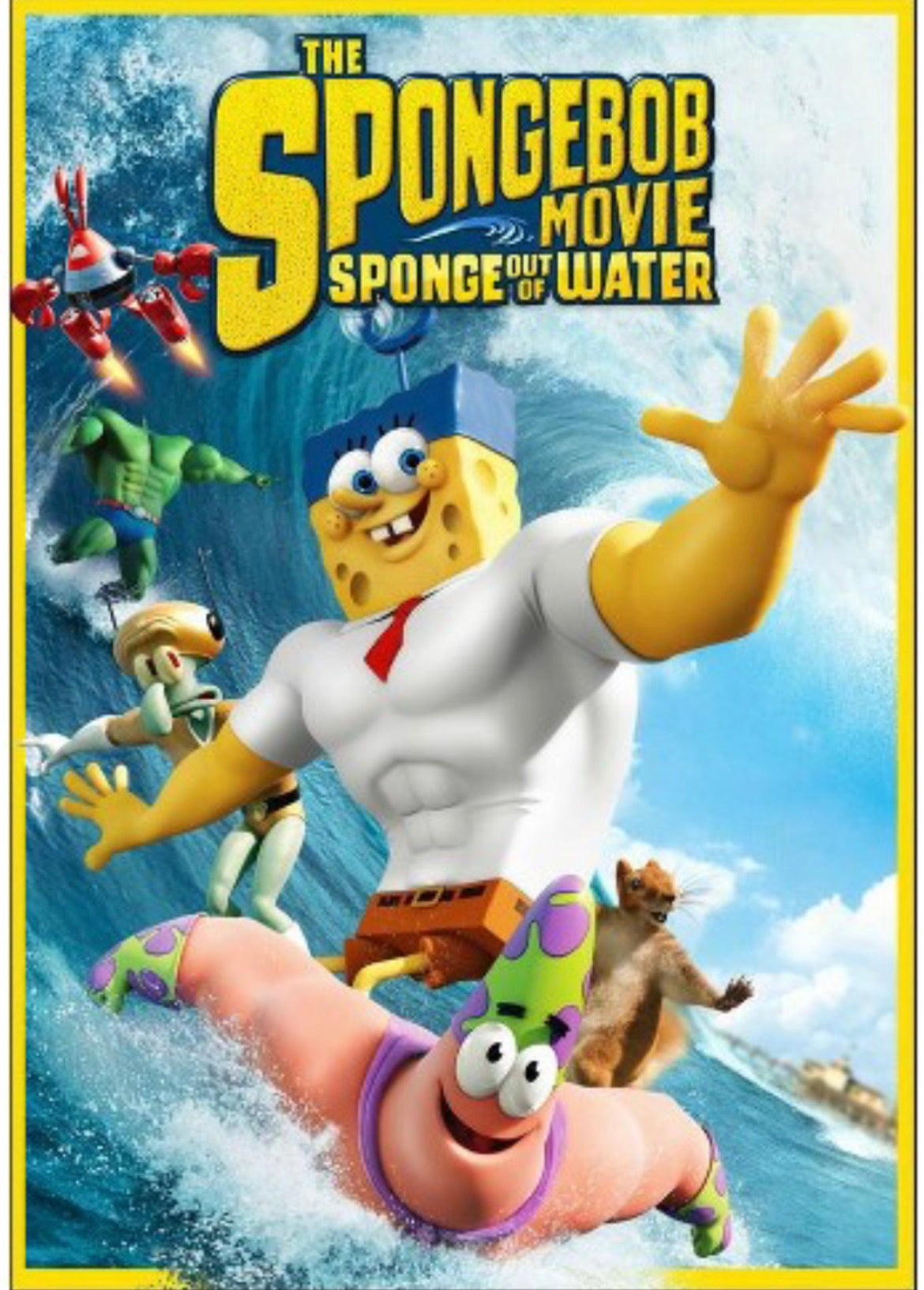 The Spongebob Movie: Sponge Out of Water (2015) Vudu HD redemption only