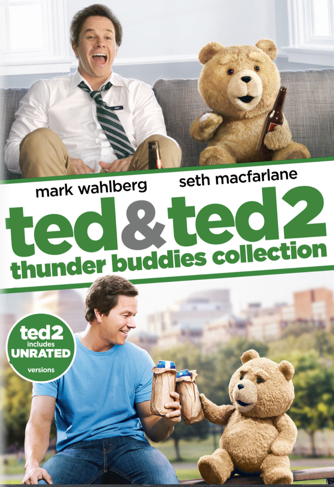 Ted & Ted 2: Thunder Buddies Collection (Unrated Versions) Vudu or Movies Anywhere HD code