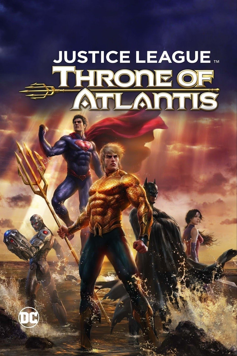 DCEU’s Justice League: Throne of Atlantis (2015) Vudu or Movies Anywhere HD code