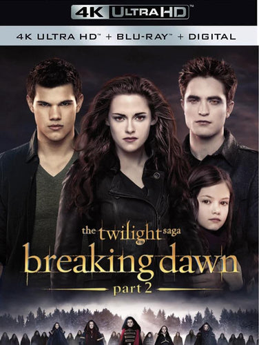The Twilight Saga: Breaking Dawn Part 2 (2012) iTunes 4K redemption only