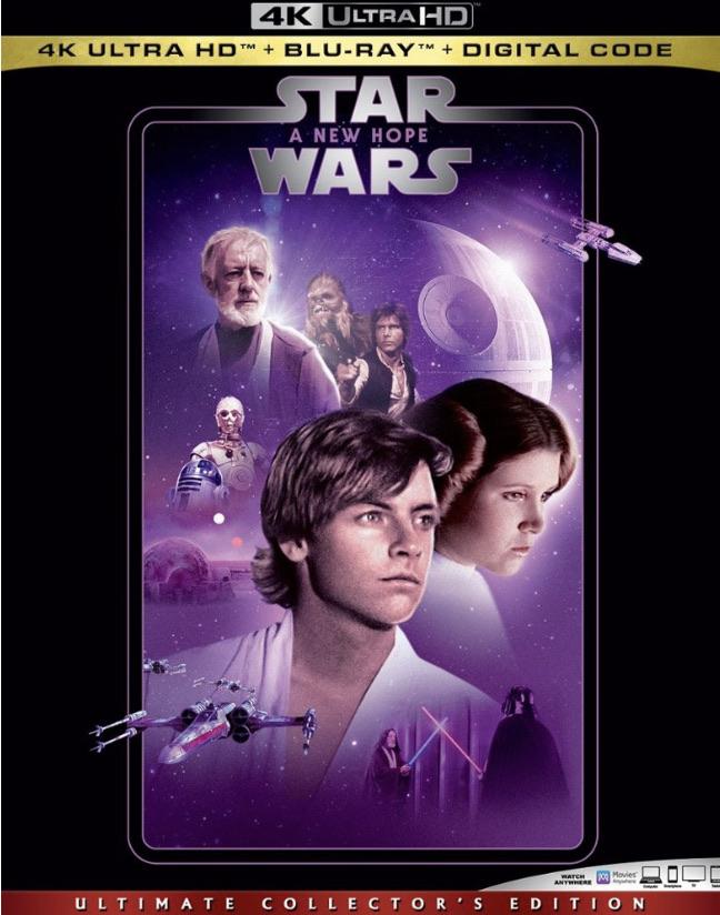 Star Wars: A New Hope (1977: Ports Via MA) iTunes 4K code