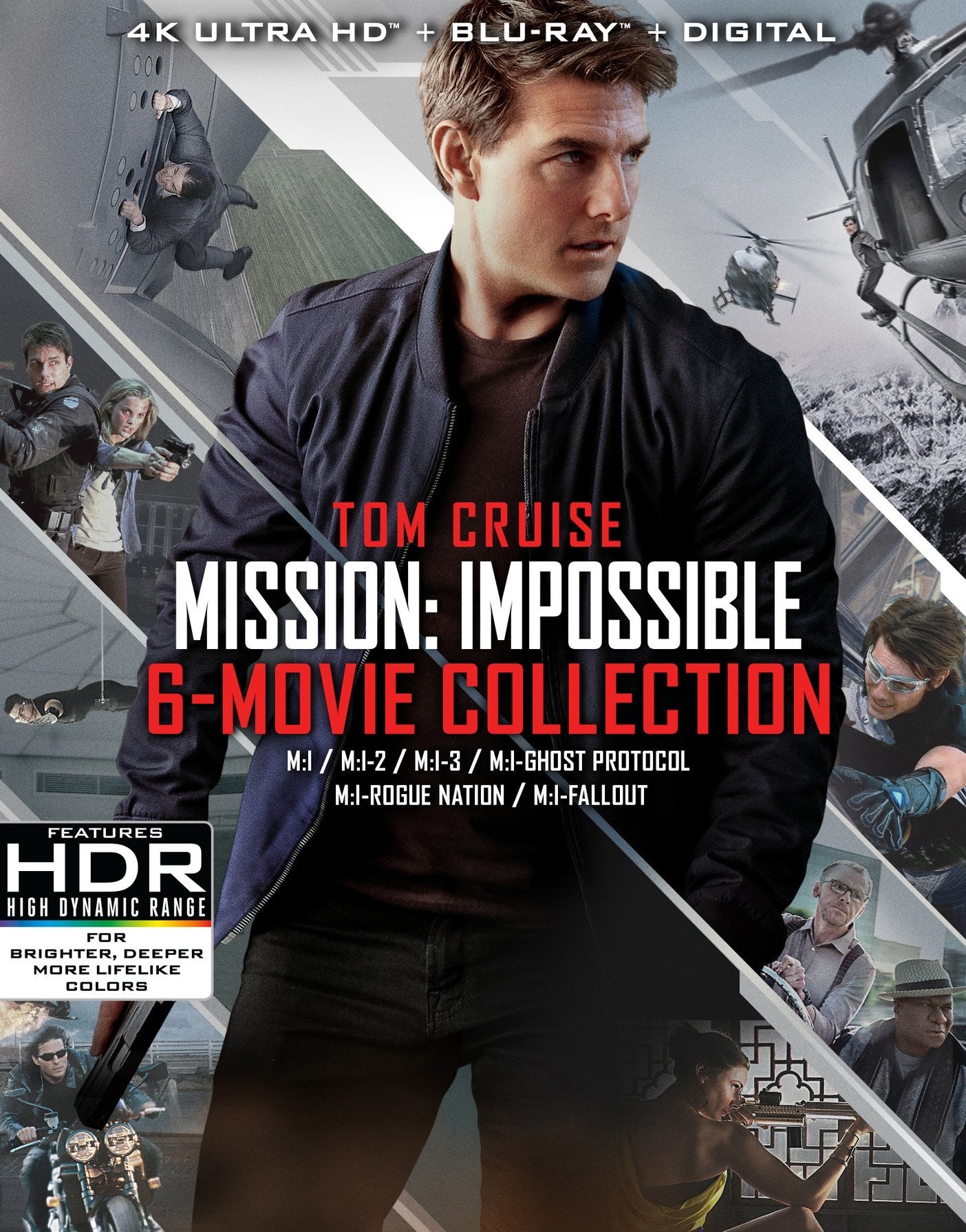 Mission Impossible: 6 Movie Collection iTunes 4K redemption only